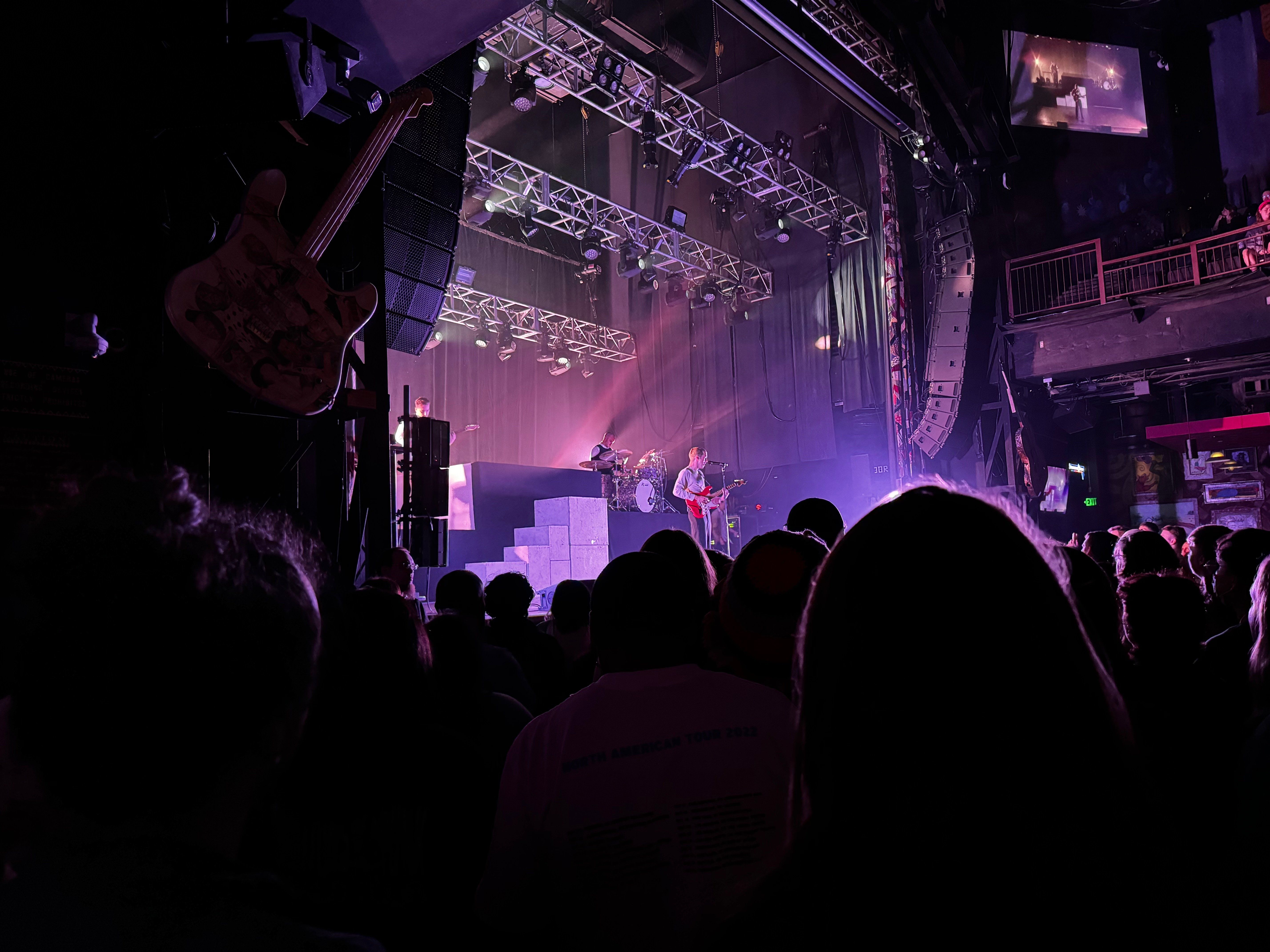 half•alive playing on stage