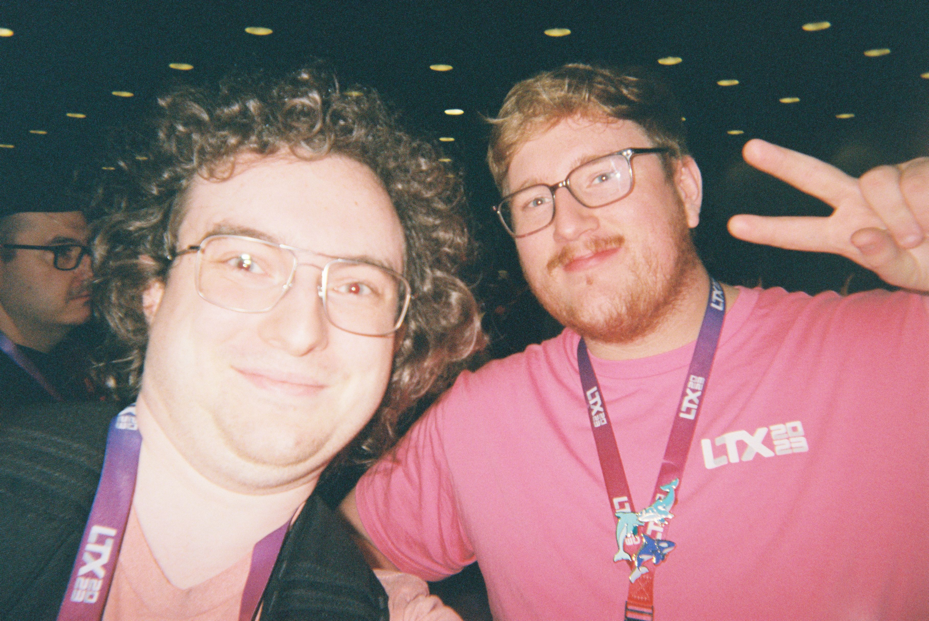 Me and Jake from LTT getting a selfie